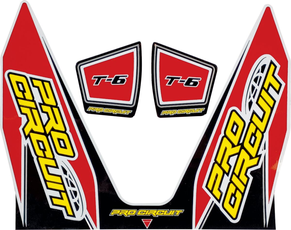 DECAL T6 RED