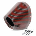 END CAP CF 4.5 HOLE 1 3/4 RED