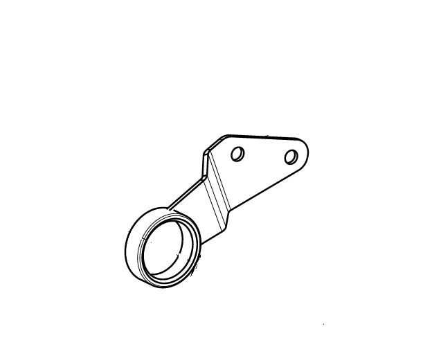 MUFFLER BRACKET SS
