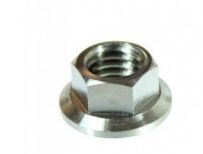 TITANIUM NUTS M8 PACK OF 6