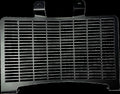 RADIATOR SHIELD ALUM BLK 21-23