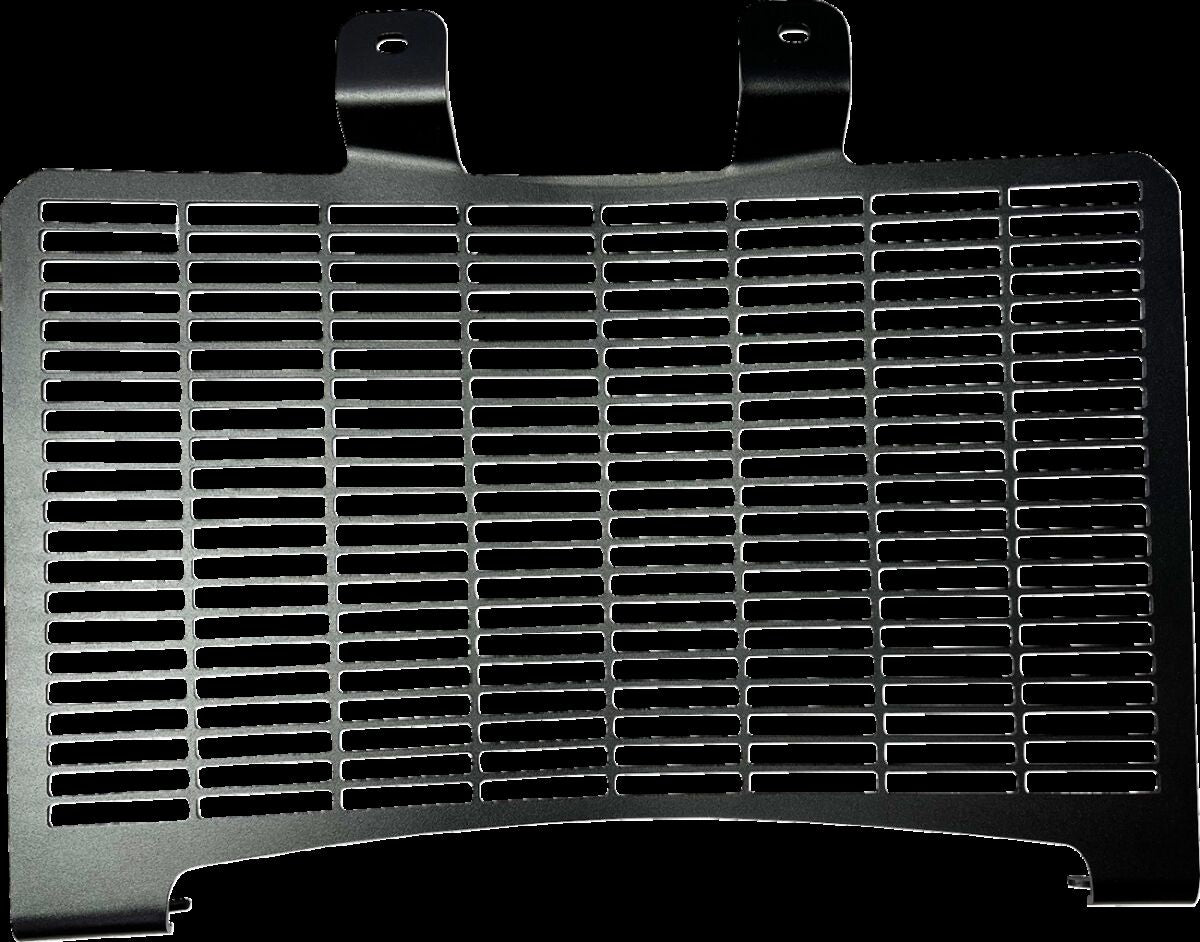 RADIATOR SHIELD ALUM BLK 21-23