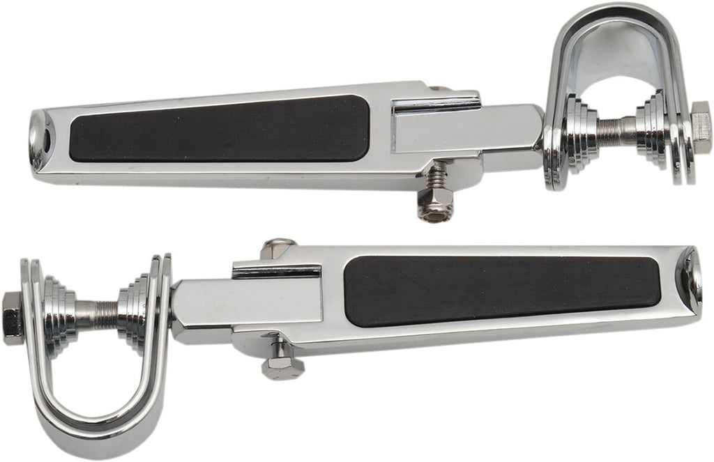 U-CLAMP RUBBER INLAY FOOT PEGS
