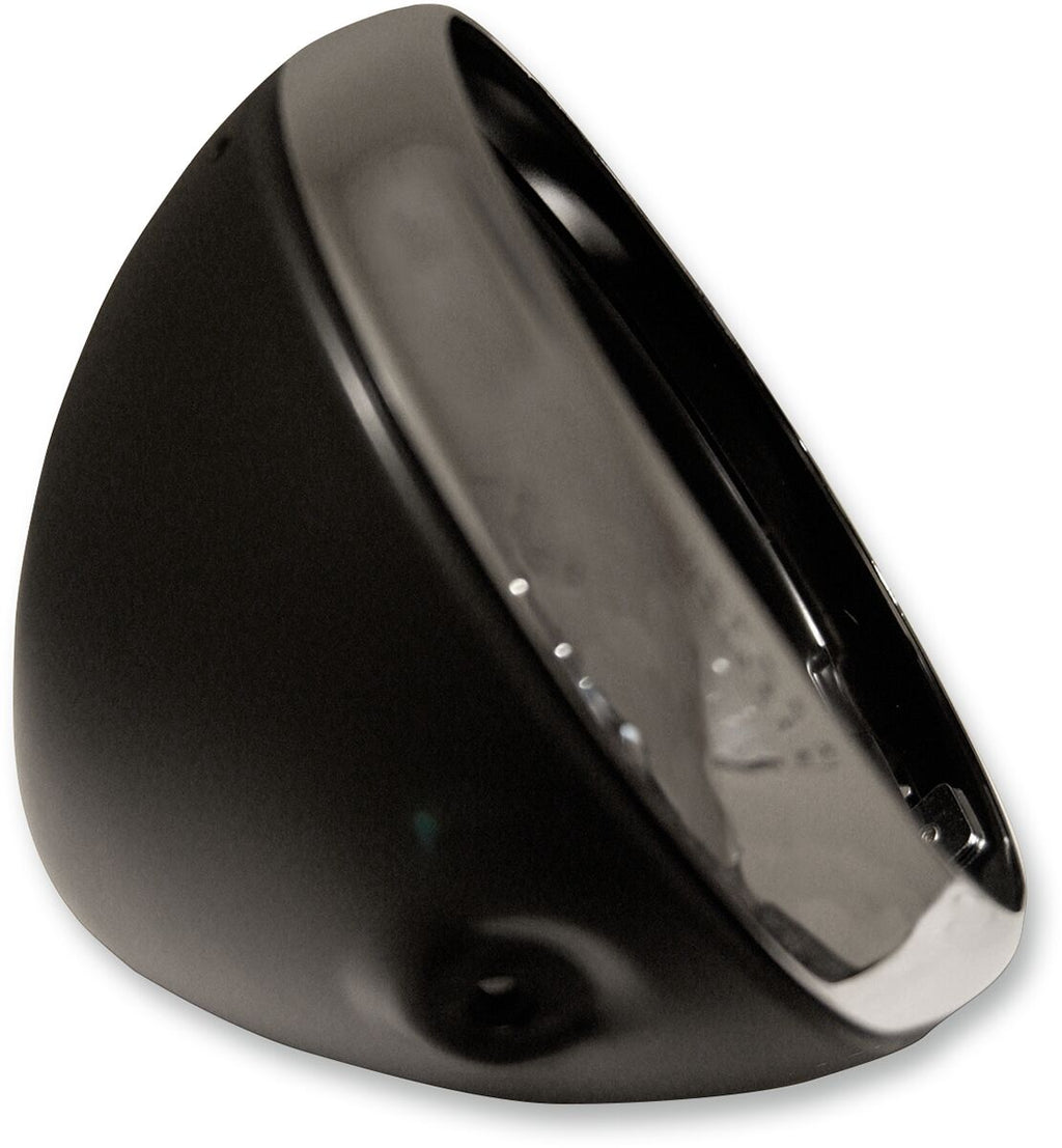 H/LAMP LUCAS 7 SHELL BLK