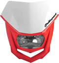 HEADLIGHT HALO WH/RD
