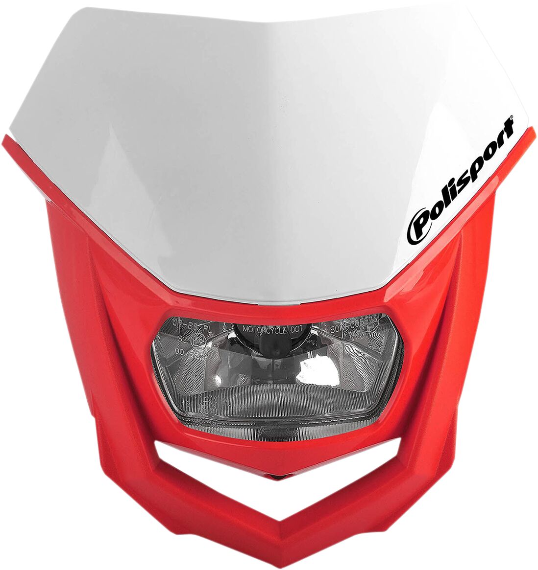 HEADLIGHT HALO WH/RD