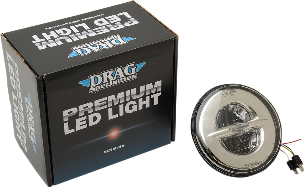 HEADLIGHT 7 LED REFL ECE