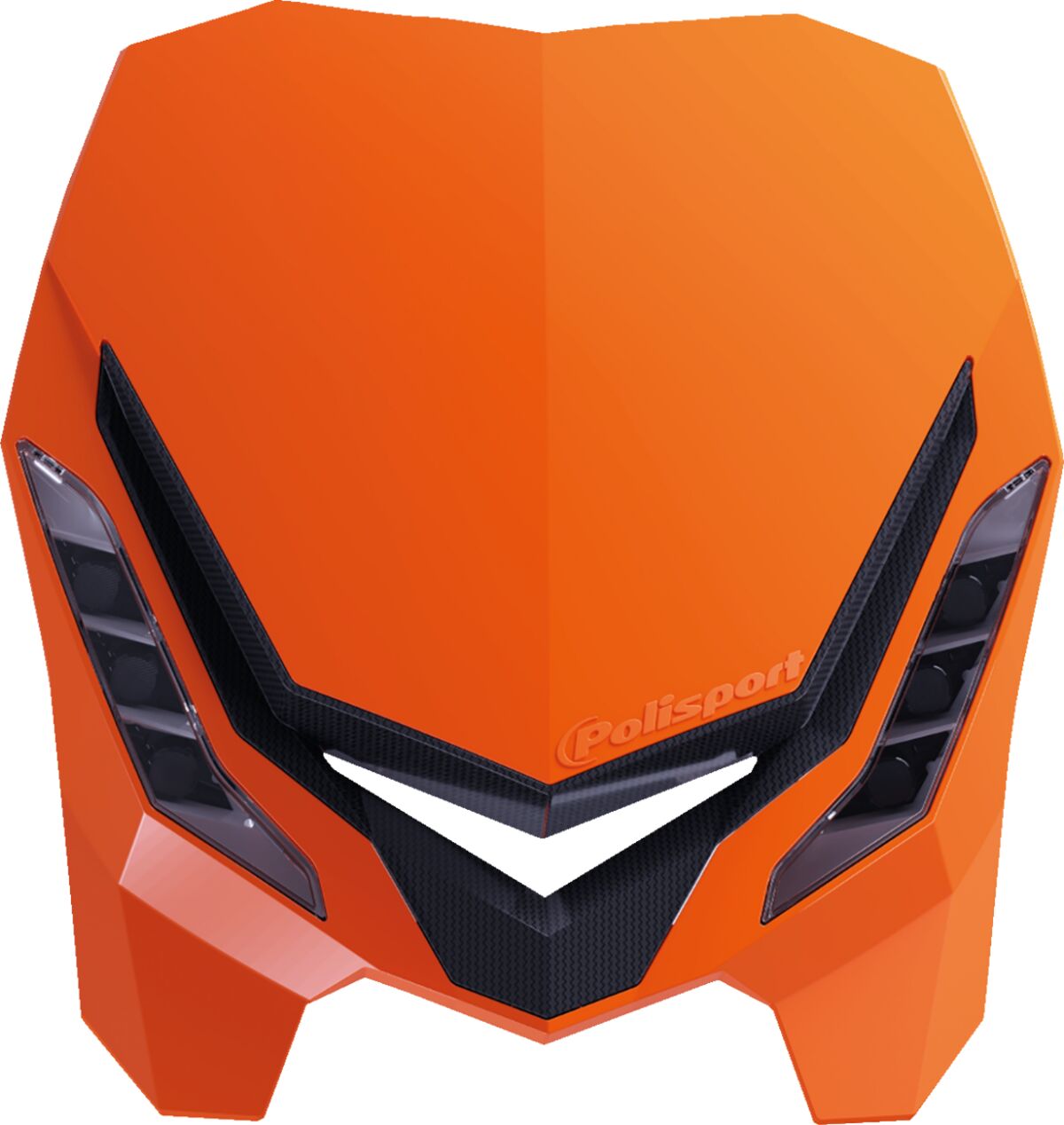HEADLIGHT E-BLAZE OR/BK