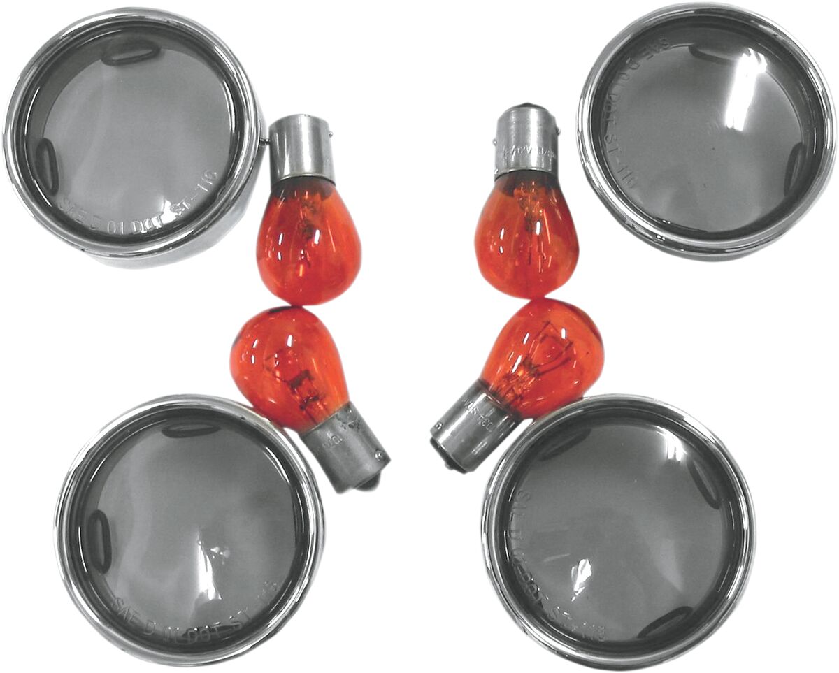 LENS KIT SMOKED W/TRIM RNG
