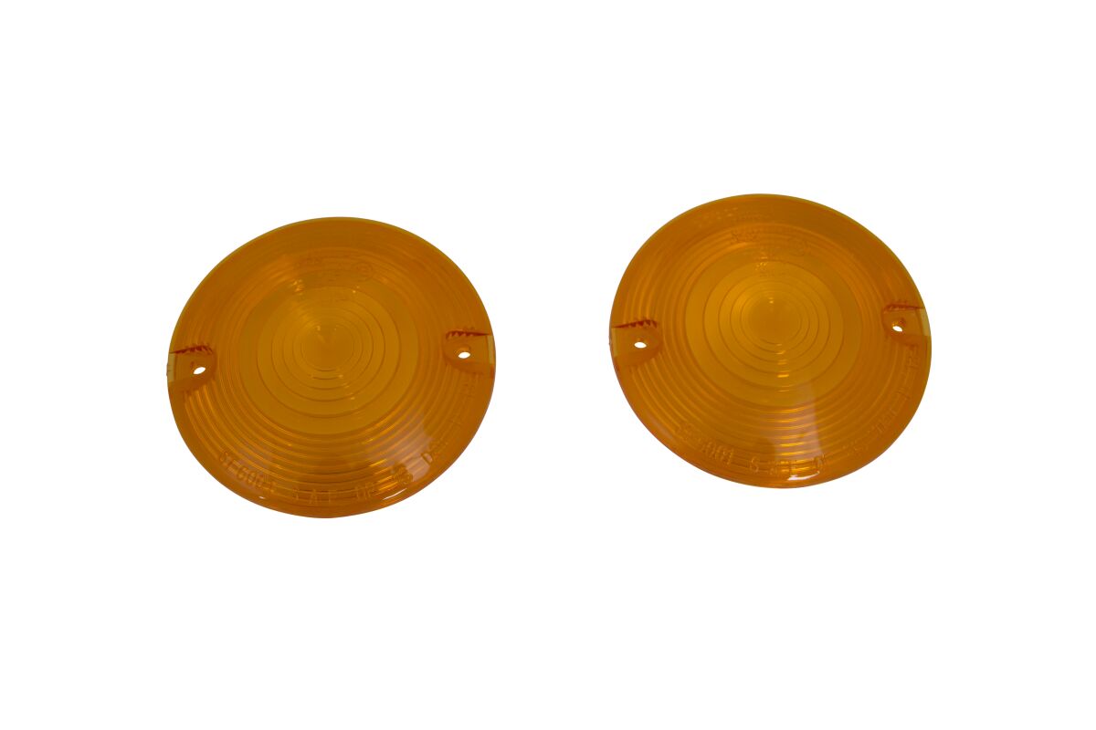 TURN SIGNAL LENS FLT AMBER