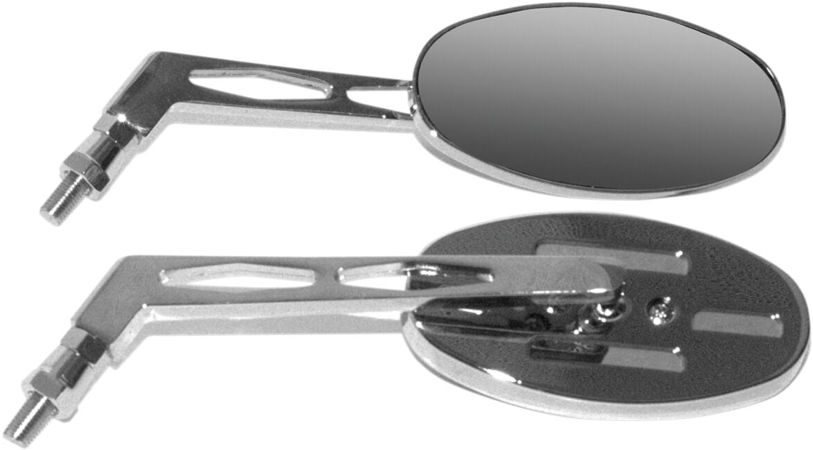 MIRROR OVAL BILLET L/STEM