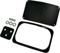 MOUNT 3HOLE LIC PLT BLK