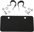 MUD LICENSE PLT HOLDR-BLK