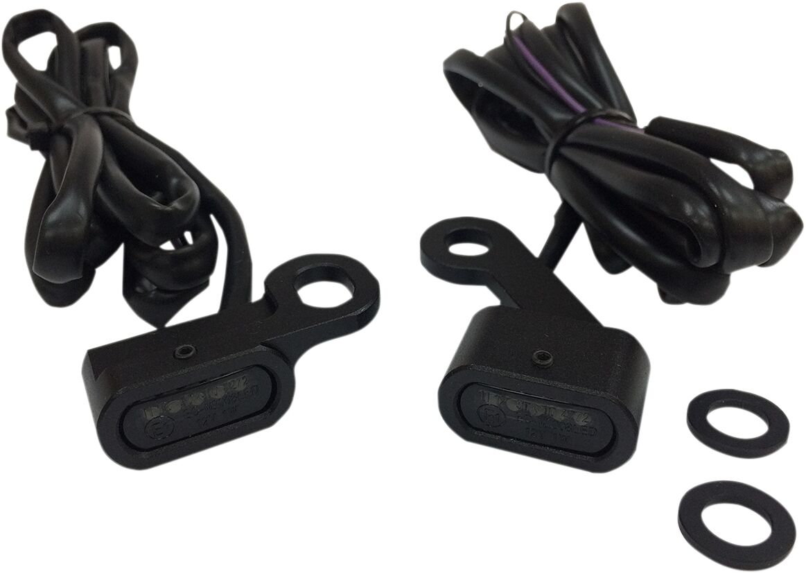 TURN SIGNALS BLACK SMOKED XL