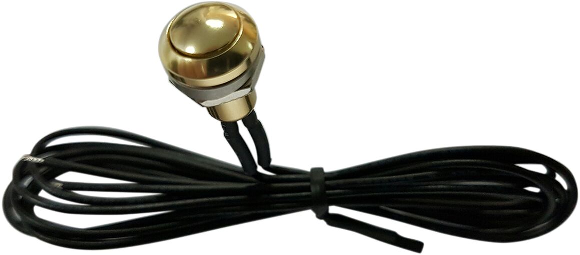 SWITCH MINI PUSH-BUTN GLD