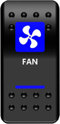SWITCH FAN POWER BLUE