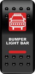 SWITCH RKR BMPR LGHTBR RD