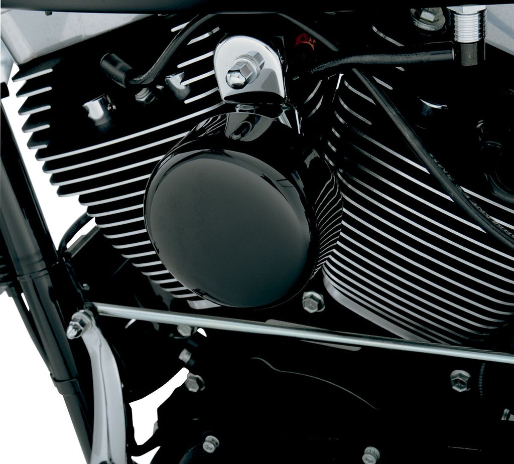 COVER HORN RND BLK