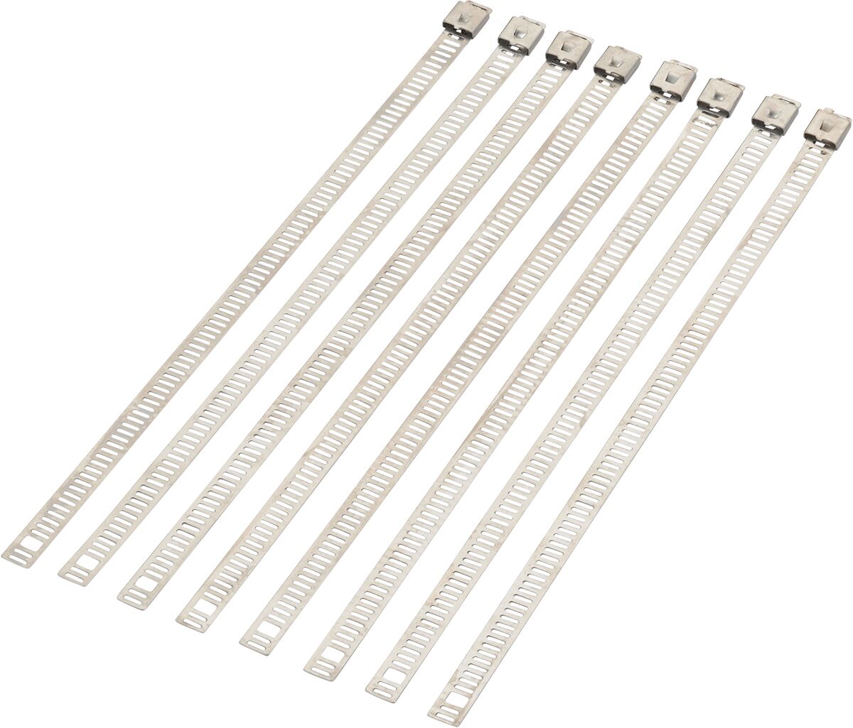 CABLE TIE SILVER 8 8PK