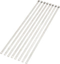 CABLE TIE SILVER 14 8PK