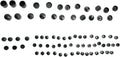 COVERS BOLT 06-17 FXD BLK