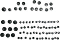 COVERS BOLT 04-22XL BLK