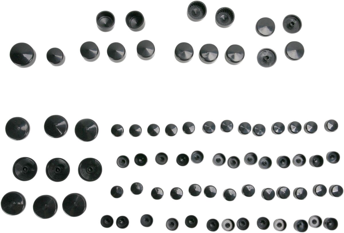 COVERS BOLT 04-22XL BLK