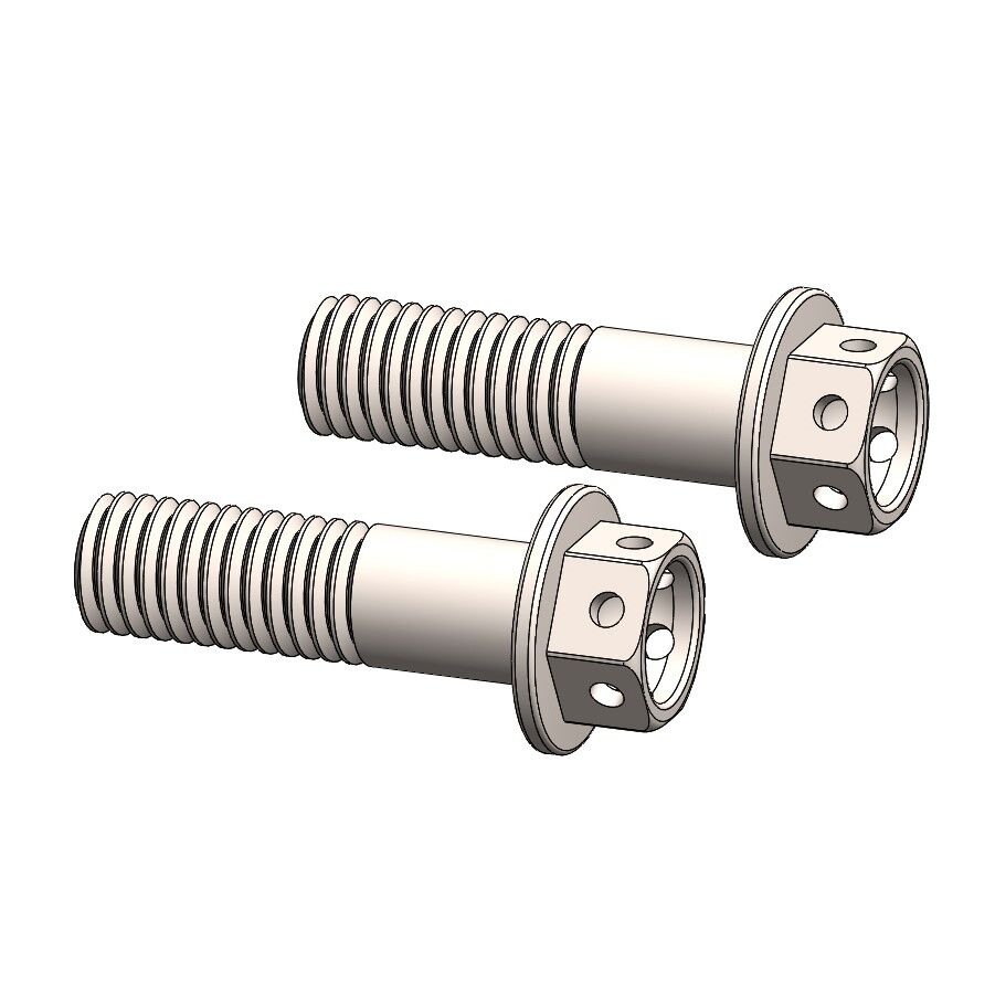 ADAPTER BOLT SET RACE DRILLED