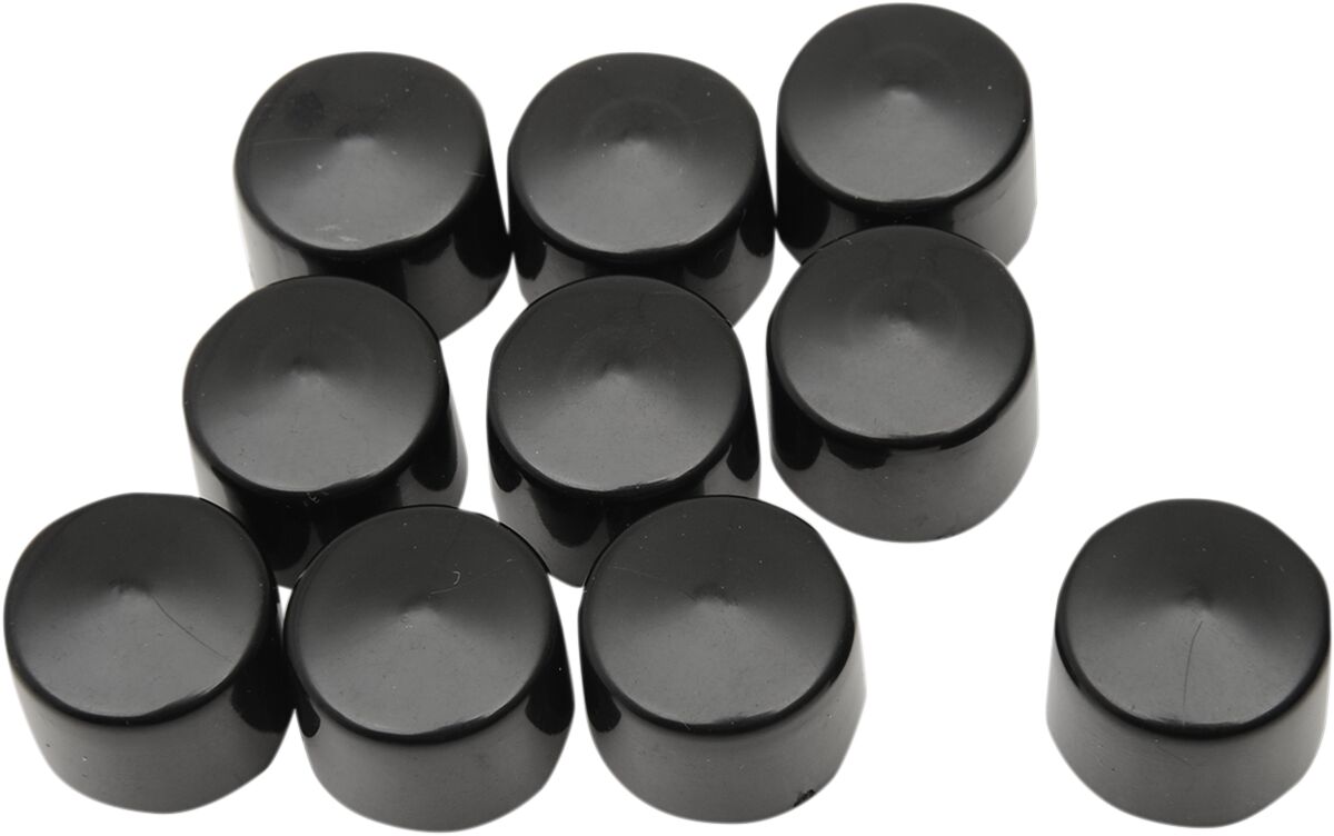 COVER BOLT 7/16 HEX BLK