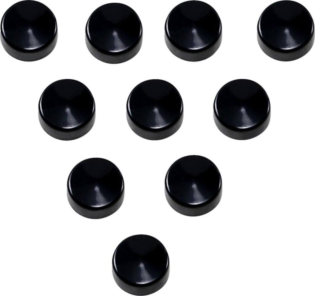 COVER BOLT 5/8 HEX BLK