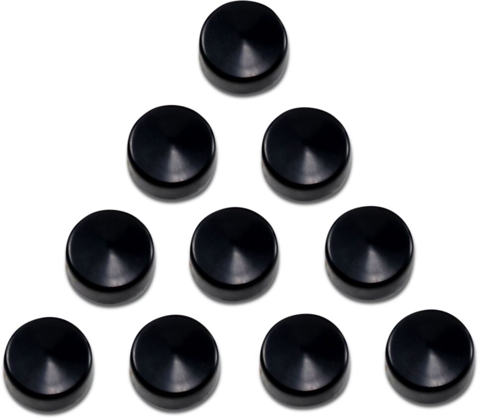 COVER BOLT 9/16 HEX BLK