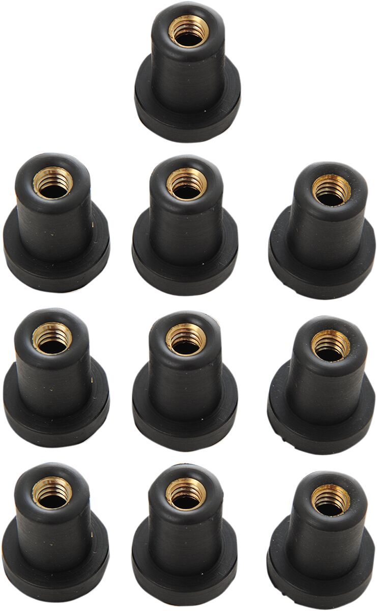 NUT WELL(8099)1/4-20 10PK
