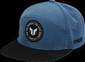 HAT BADGE SLATE BLUE