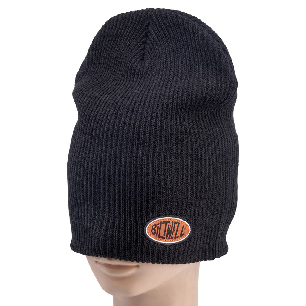 BEANIE OVAL BLACK