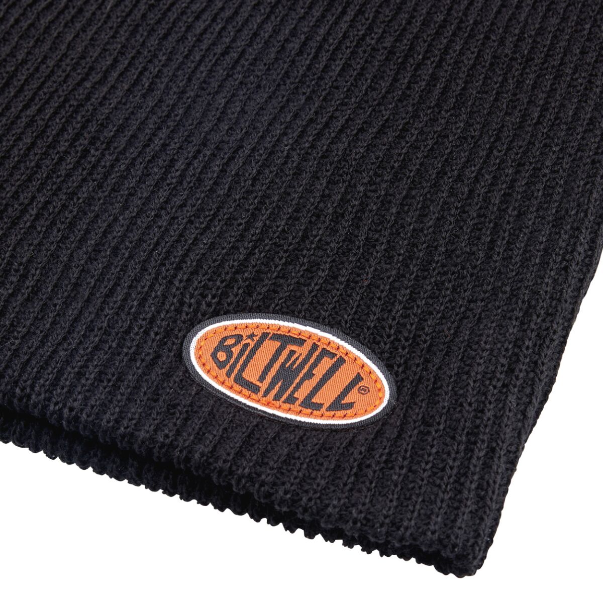 BEANIE OVAL BLACK