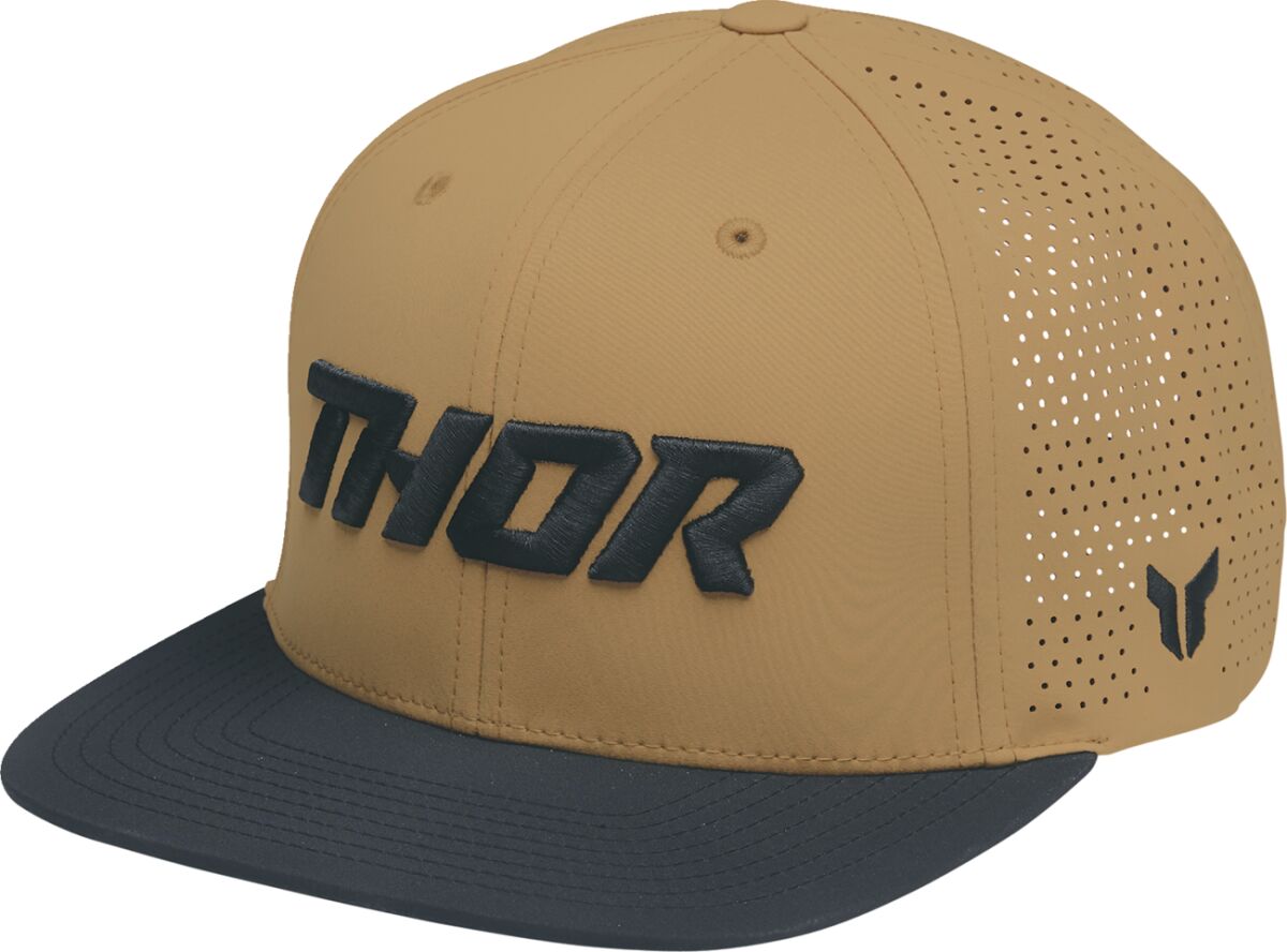 HAT CORP CARAMEL/BLACK