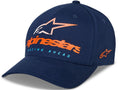 HAT CRV BILL INSTINCT NAVY L/X