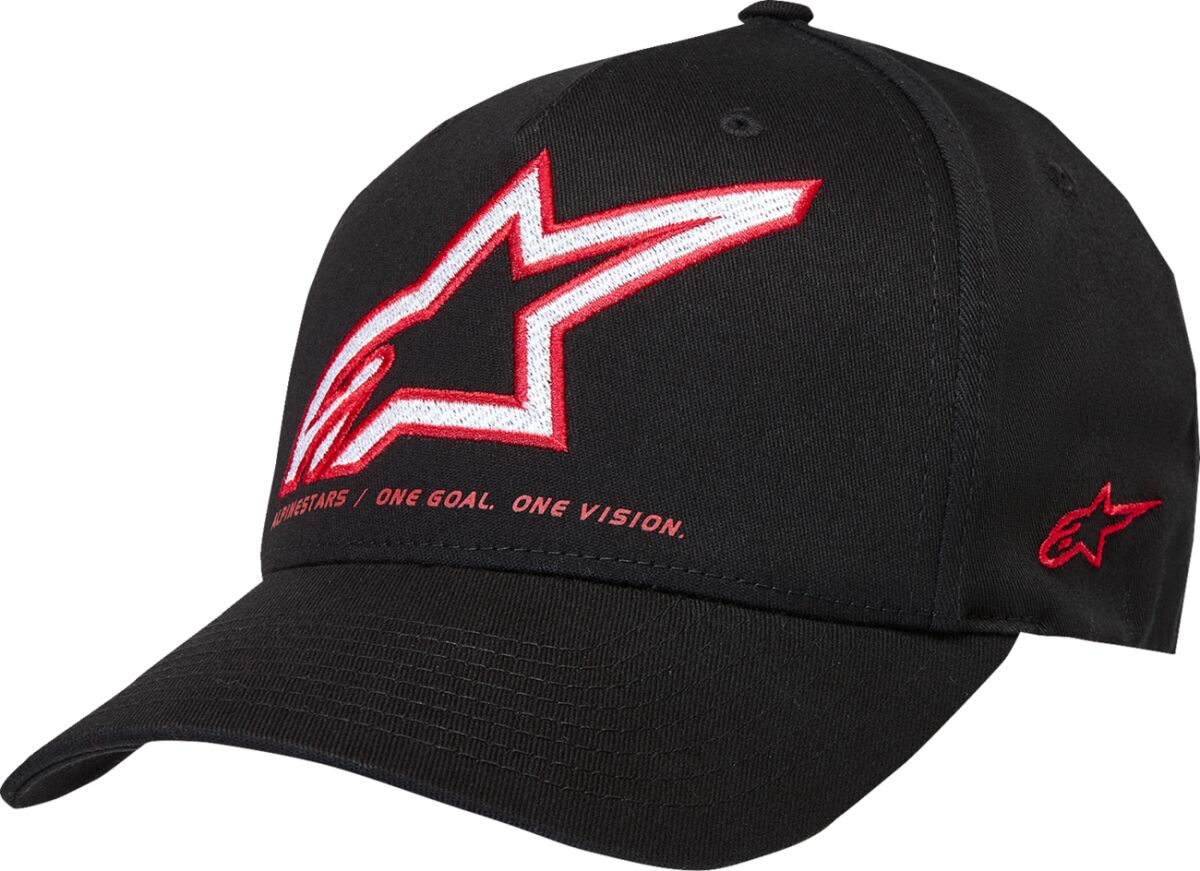 HAT CRV BILL LINEOUT BLACK S/M