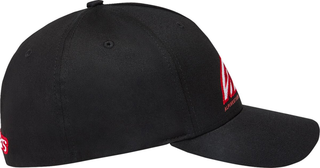 HAT CRV BILL LINEOUT BLACK S/M