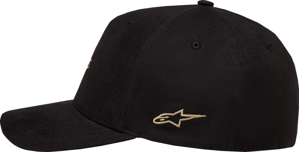 HAT CRV BILL COUNTY CANVAS BLA