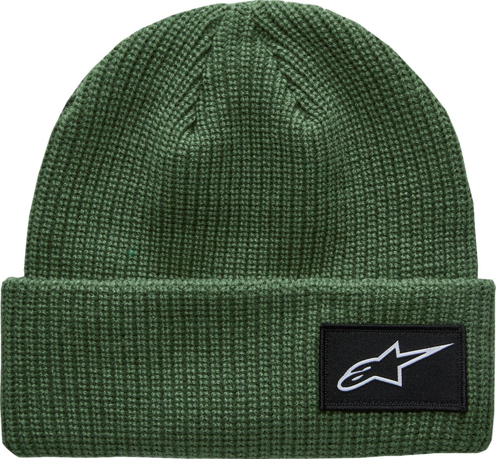BEANIE RIB CUFF UNLOAD PEA GRE