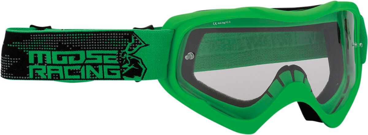 GOGGL QUALFR AGROID GREEN