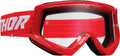 GOGGLE COMBAT RACER RD/WH