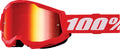 GOGGLE STRATA 2 JNR RED MIR RD
