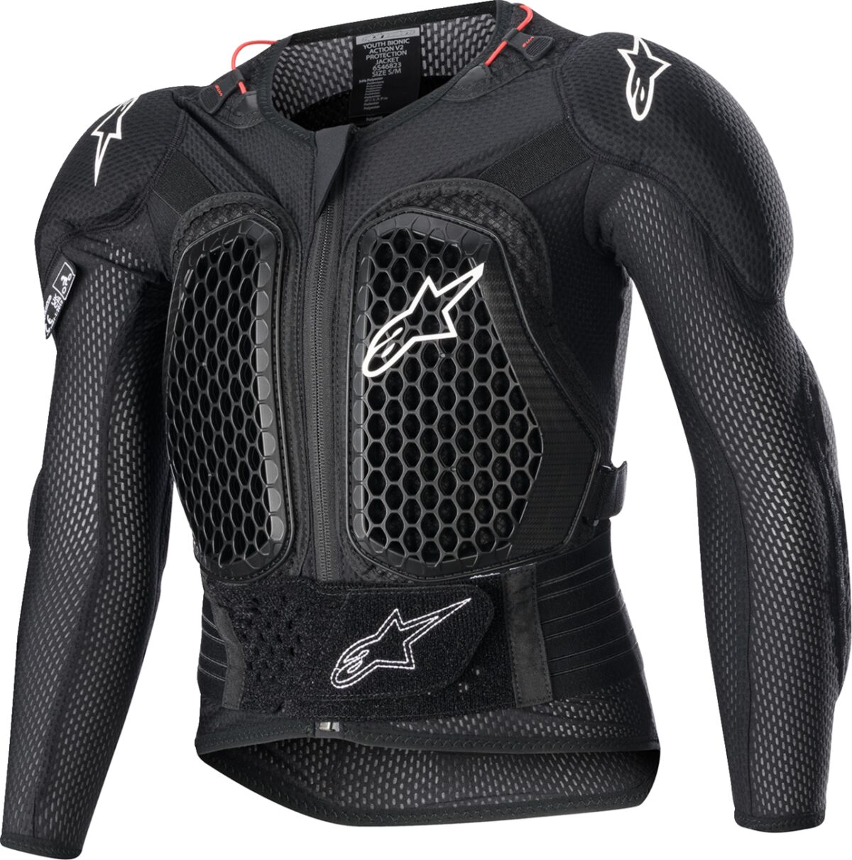 JACKET YTH BIO ACT V2 BLK S/M
