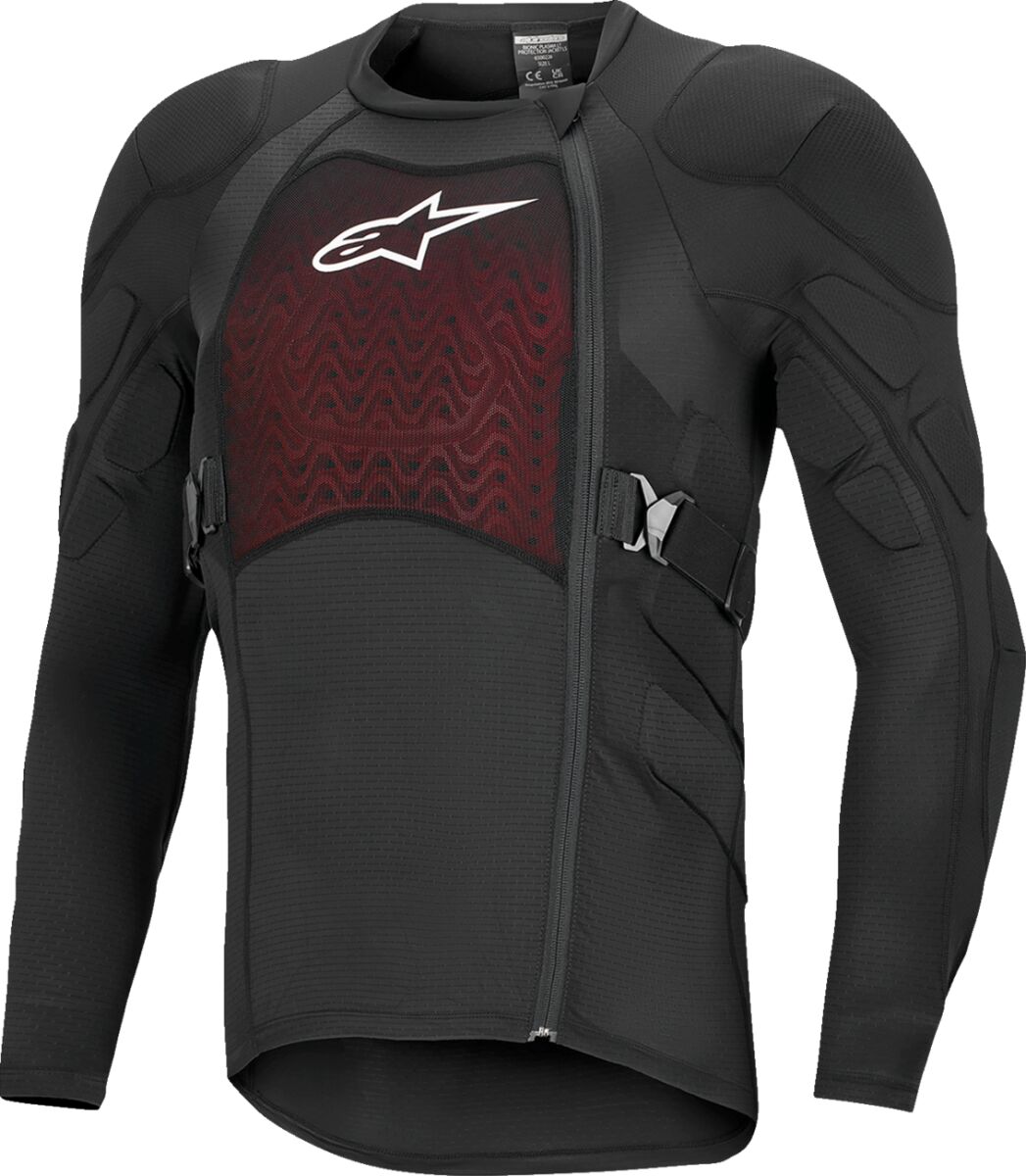 JACKET LS BIO-PLASMA LT BLK/WH