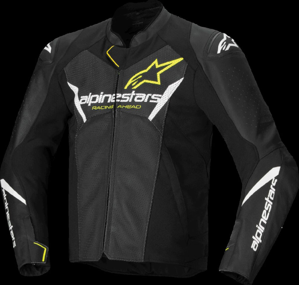 JACKET FSTR V3 AIRFLW LTHR BLK