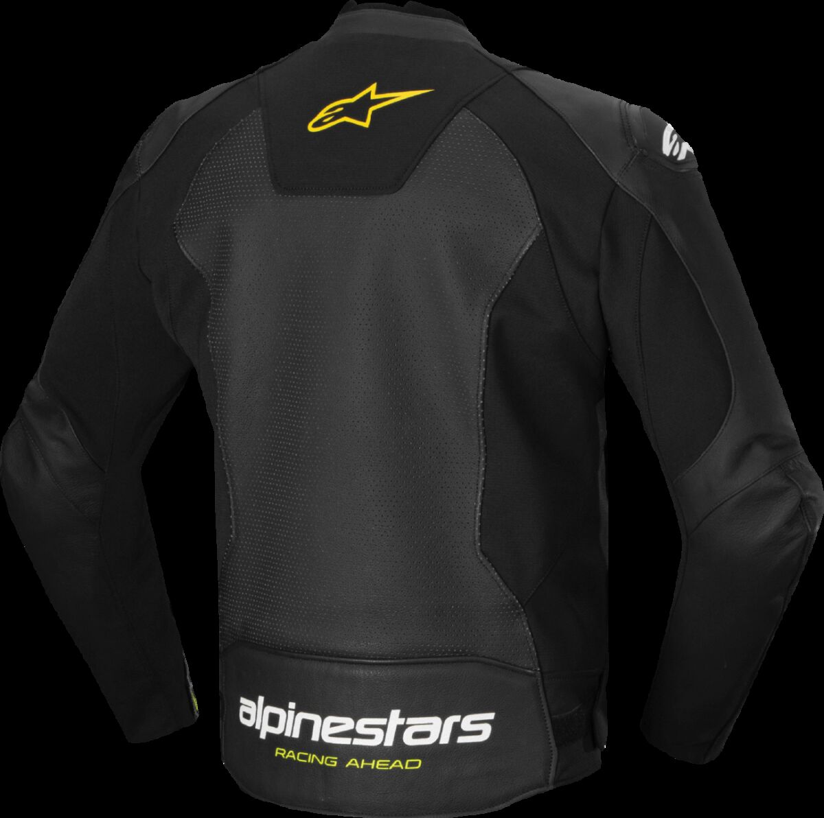 JACKET FSTR V3 AIRFLW LTHR BLK