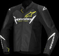 JACKET FSTR V3 AIRFLW LTHR BLK