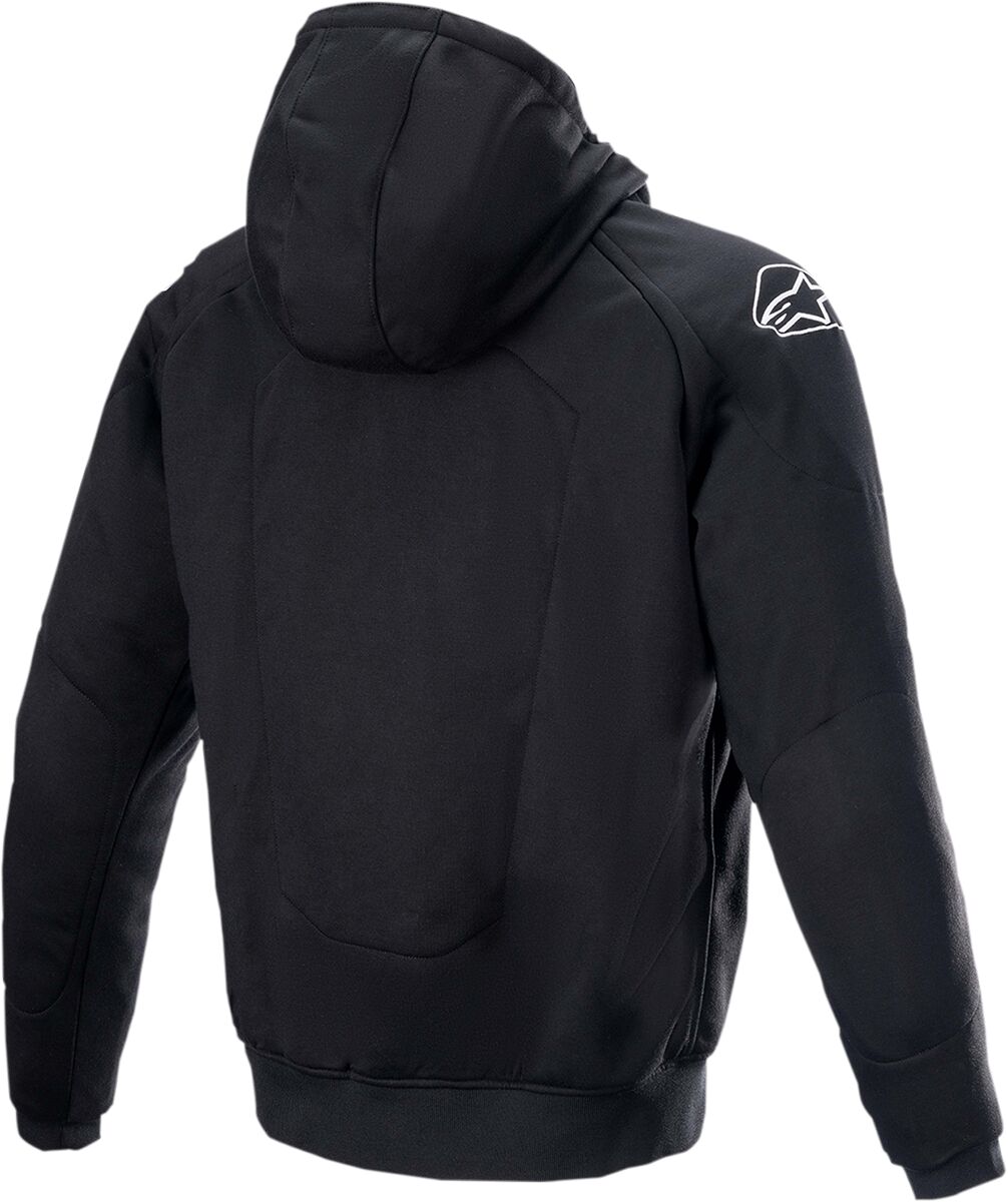 JACKET HOOD CHROME BK/YL 4X